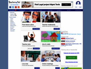 louisiana.teachers.net screenshot