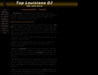 louisianadj.net screenshot