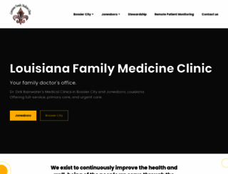 louisianafamilymedicineclinic.net screenshot