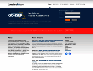 louisianapa.com screenshot