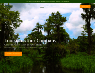 louisianaswamp.com screenshot