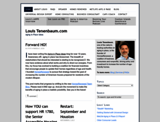 louistenenbaum.com screenshot