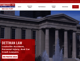louisville-injury-lawyer.com screenshot