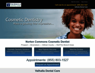 louisvilledentistry.com screenshot