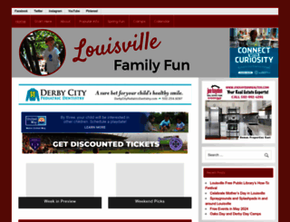 louisvillefamilyfun.net screenshot