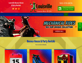 louisvilleinflatables.com screenshot