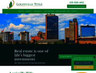 louisvilletitle.com screenshot