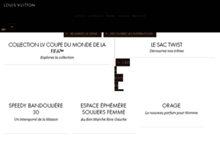 louisvuitton.fr screenshot