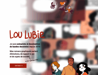 loulubie.fr screenshot
