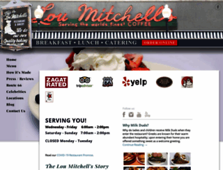 loumitchellsrestaurant.com screenshot