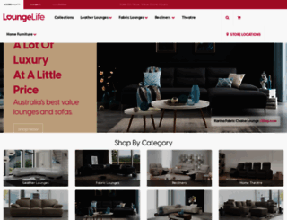 loungelife.com.au screenshot
