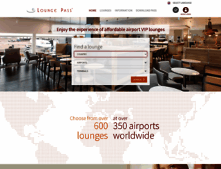 loungepass.com screenshot