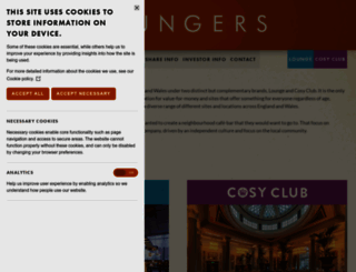 loungers.co.uk screenshot