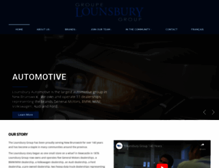 lounsburys.com screenshot