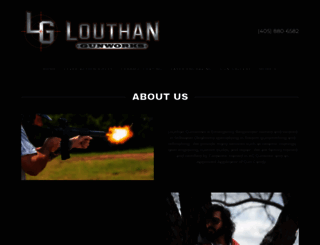 louthangunworks.com screenshot