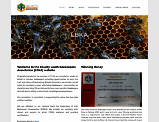 louthbeekeeping.com screenshot