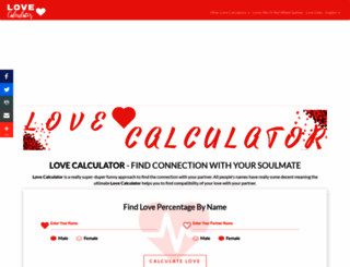 love-calculator.site screenshot