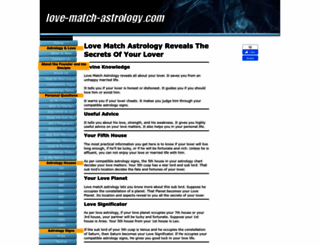 love-match-astrology.com screenshot