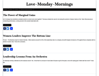 love-monday-mornings.com screenshot