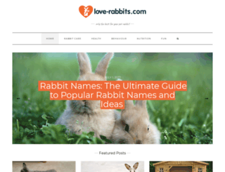love-rabbits.com screenshot