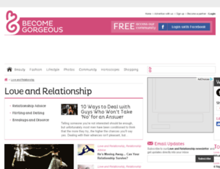 love-relationships.becomegorgeous.com screenshot