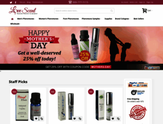 love-scent.com screenshot