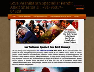 love-vashikaran-specialist-ankit.weebly.com screenshot