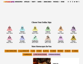 love.horoscope.com screenshot