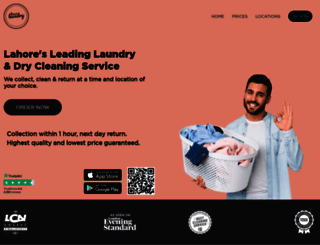 love2laundry.pk screenshot