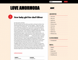loveamormoda.wordpress.com screenshot