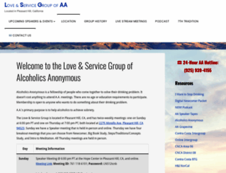 loveandservicegroup.org screenshot