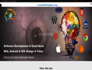 loveartpassion.org screenshot