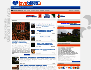 lovebikes.pl screenshot