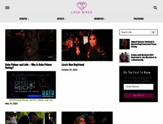 lovebirdsblog.com screenshot