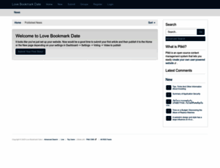 lovebookmark.date screenshot