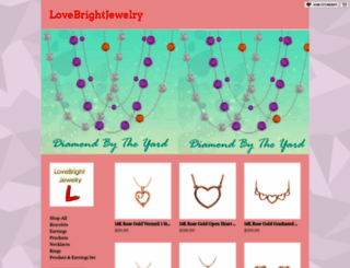 lovebrightjewelry.storenvy.com screenshot