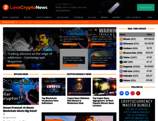 lovecryptonews.com screenshot