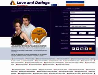 lovedatings.com screenshot