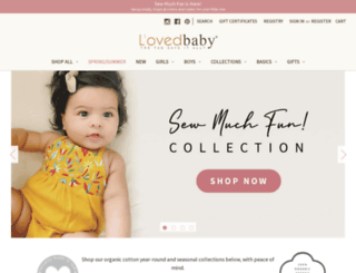 lovedbaby.com screenshot