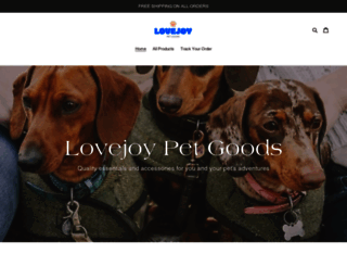 lovejoy-pet-goods.myshopify.com screenshot