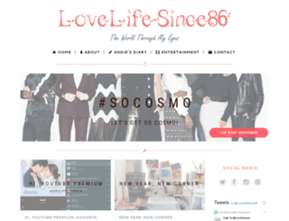 lovelifesince86.com screenshot