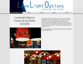 lovelightoptions.co.za screenshot