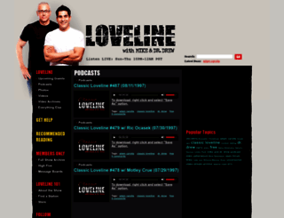 lovelineshow.com screenshot