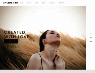 lovelivewild.com screenshot
