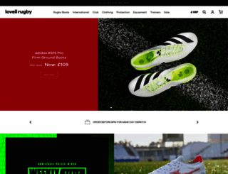 lovell-rugby.co.uk screenshot