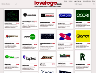lovelogo.com screenshot