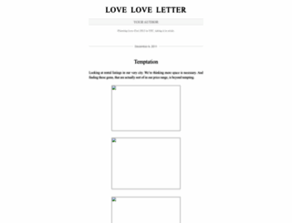 loveloveletter.wordpress.com screenshot