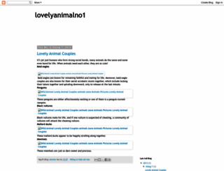 lovelyanimalno1.blogspot.com screenshot