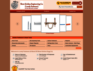 lovelyfasteners.com screenshot