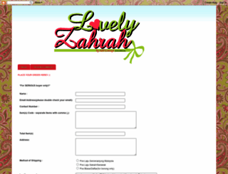 lovelyzahrah.blogspot.com screenshot